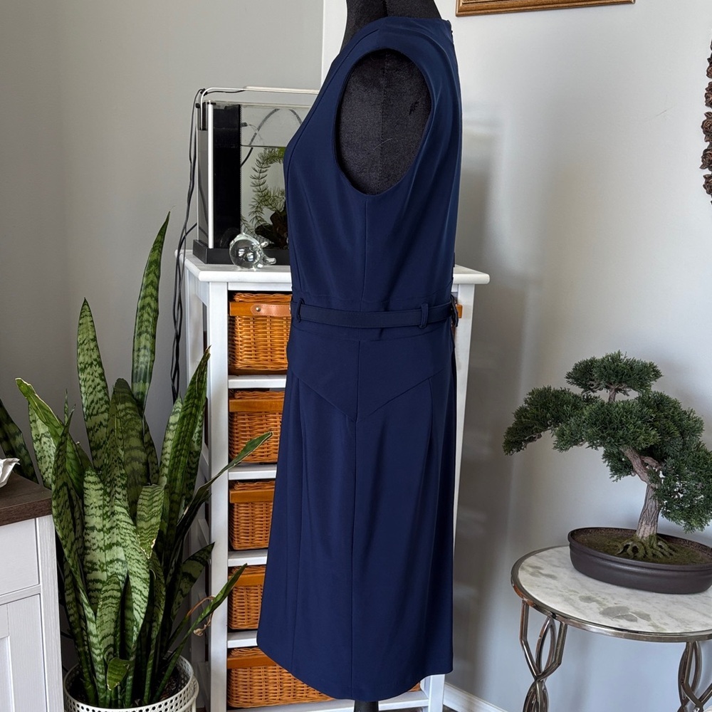 Frank Lyman Design Classic Blue Midi Dress - Picture 6 of 6